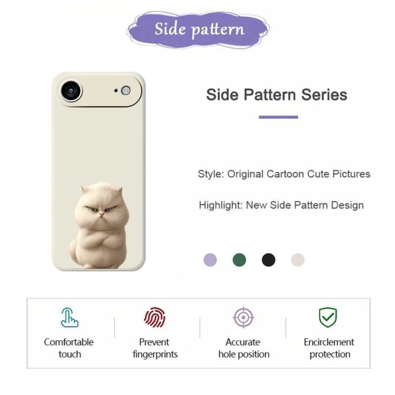 Skal För iPhone Air Arg Katt