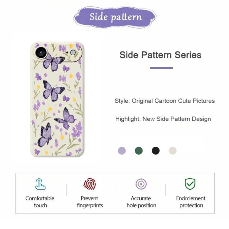 Skal iPhone Air Fjärilar