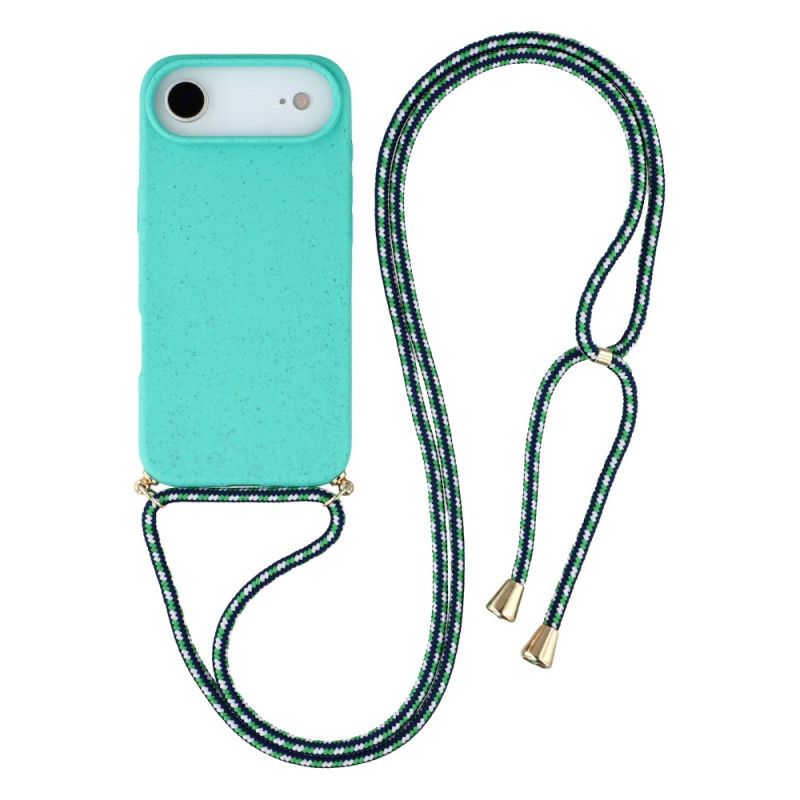 Skal iPhone Air Med Silikonsnöre Och Vetehalm