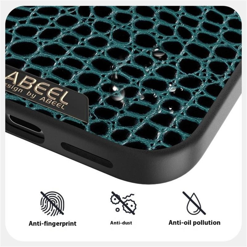Skal iPhone Air Telefonfodral Magsafe-kompatibel Krokodileffekt Abeel