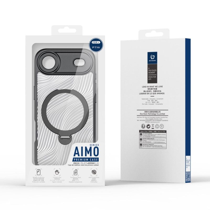 Skal iPhone Air Telefonfodral Med Stativ Magsafe Kompatibel Med Aimo-serien Dux Ducis