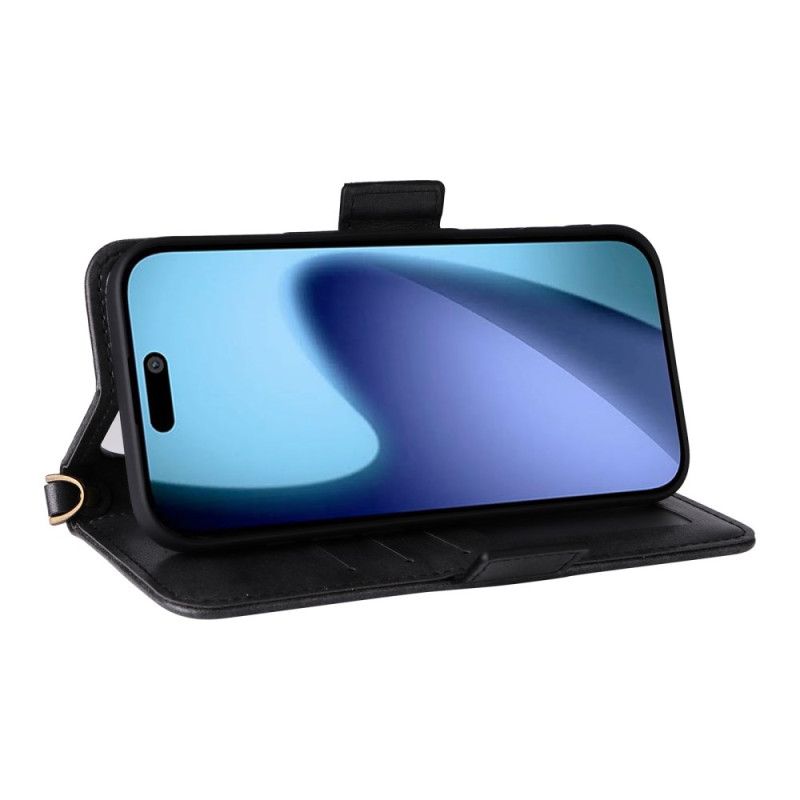 Skyddsfodral iPhone Air Vintage Design Med Axelrem
