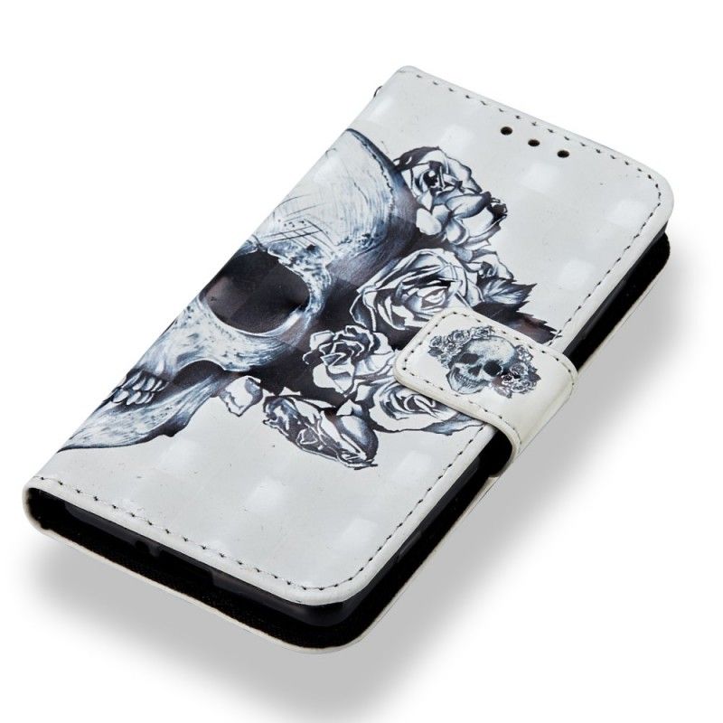 Fodral Sony Xperia XZ2 Compact 3D Blommaskalle