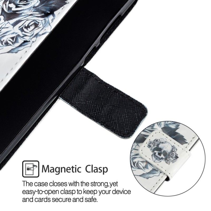 Fodral Sony Xperia XZ2 Compact 3D Blommaskalle