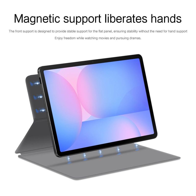 Case Samsung Galaxy Tab S10 Fe Telefonfodral Magnetiskt Stativ Och Automatisk Viloläge/väckningsfunktion