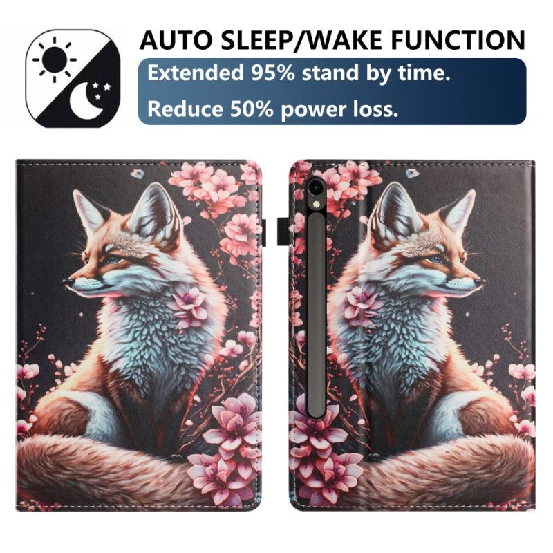 Case Samsung Galaxy Tab S10 Fe Telefonfodral Rävdesign