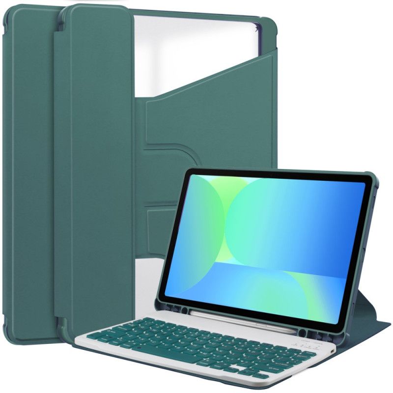 Case Samsung Galaxy Tab S10 Fe Telefonfodral Roterande Stativ