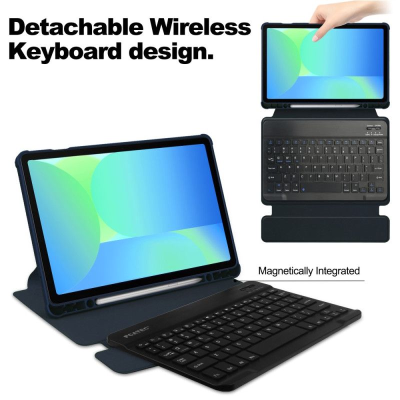 Case Samsung Galaxy Tab S10 Fe Telefonfodral Roterande Stativ