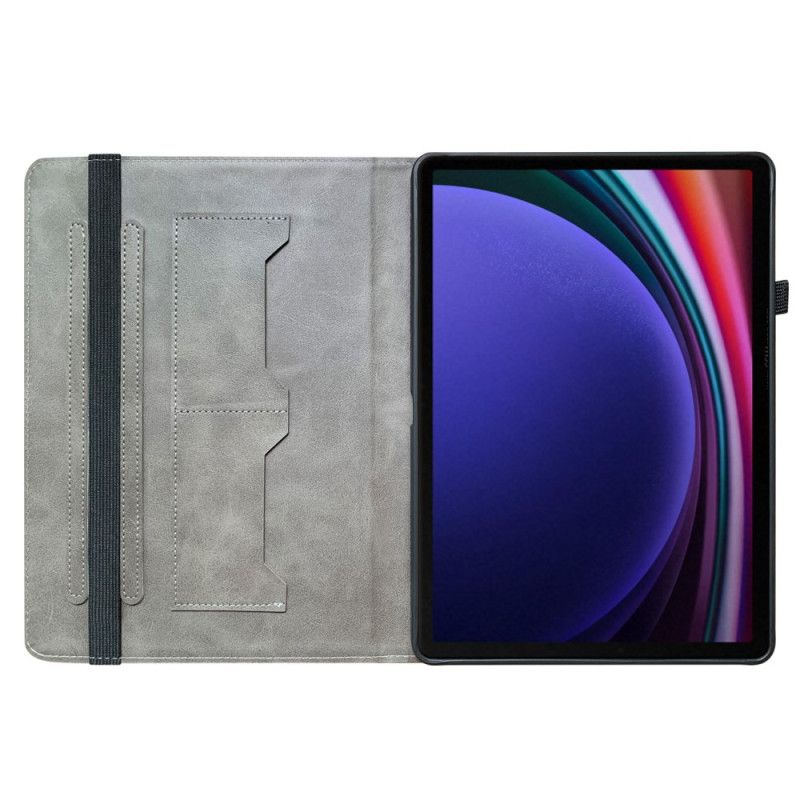 Fodral Samsung Galaxy Tab S10 Fe Påfågeldesign