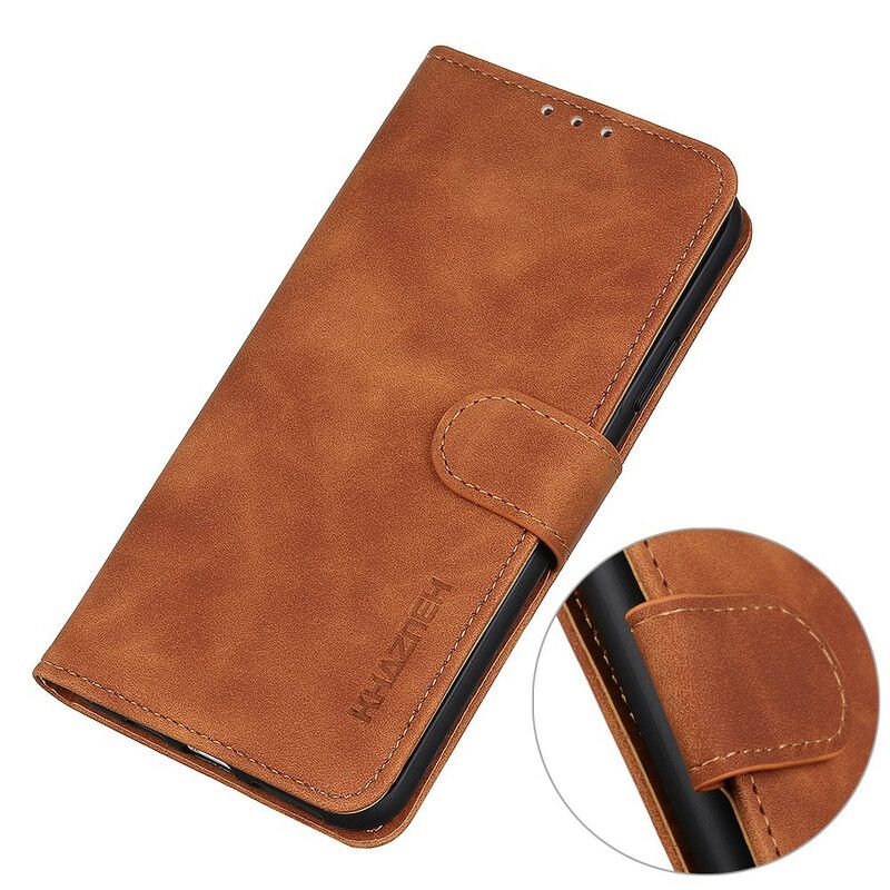 Fodral Oneplus Nord 2 5g Mate Lädereffekt Vintage Khazneh