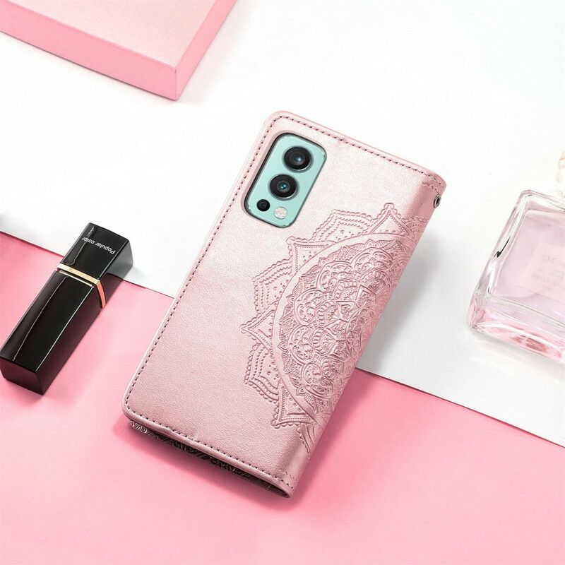 Läderskal Fodral Oneplus Nord 2 5g Mandala Medeltid