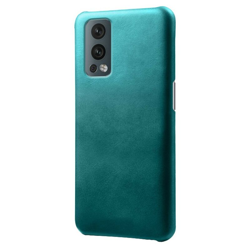 Skal Oneplus Nord 2 5g Telefonfodral Lädereffekt Ksq