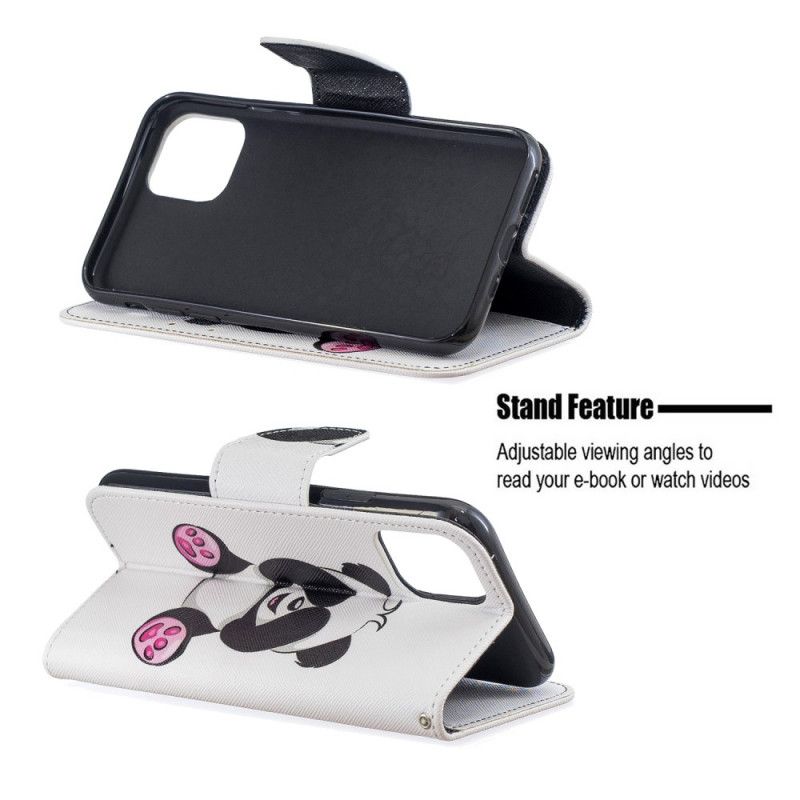Fodral iPhone 11 Pro Rolig Panda