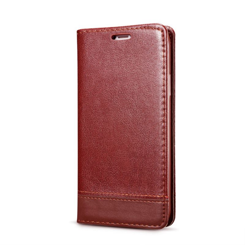 Folio-fodral för iPhone 11 Pro Svart Enkel Söm