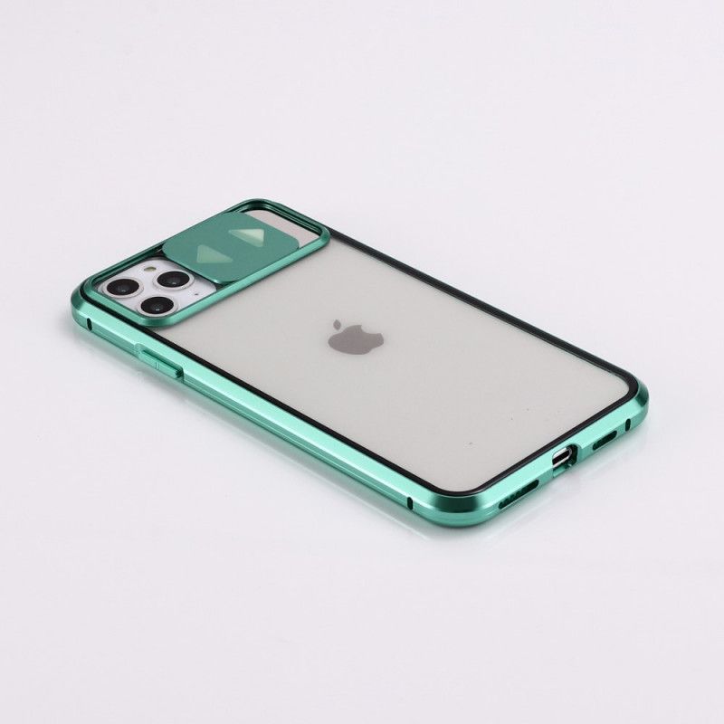 Skal iPhone 11 Pro Svart Härdat Spegelglas Och Linsskydd