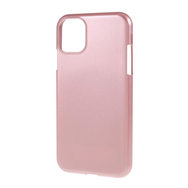 Skal iPhone 11 Pro Svart Metalleffekt I Gelé Kvicksilver