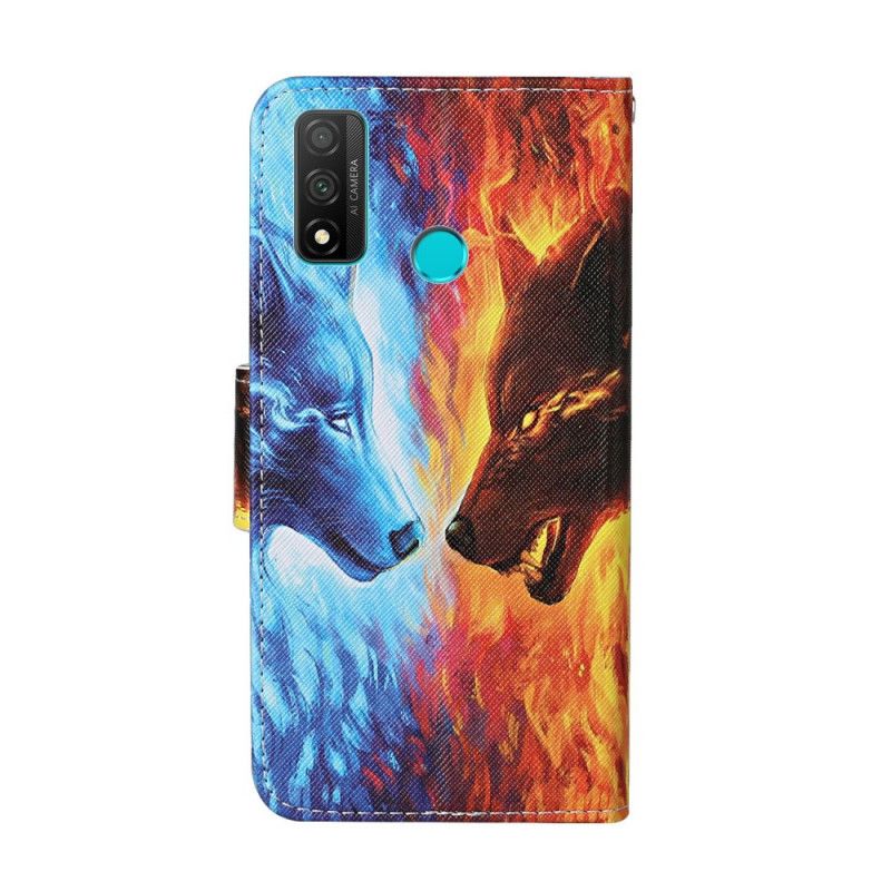 Fodral för OnePlus 8T Vargkrig Med Rem