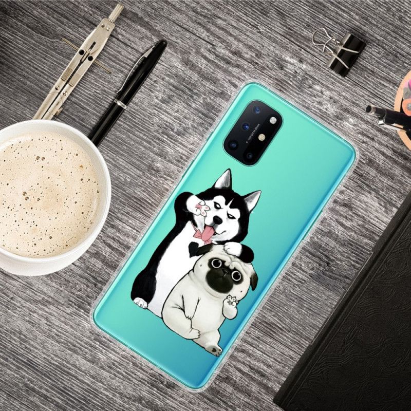 Skal för OnePlus 8T Roliga Hundar