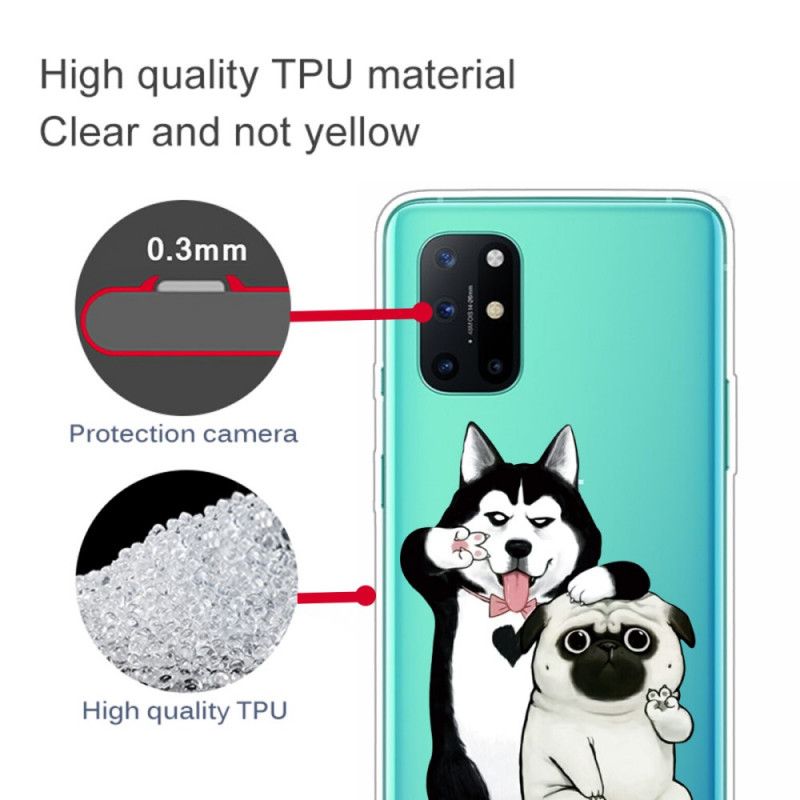 Skal för OnePlus 8T Roliga Hundar