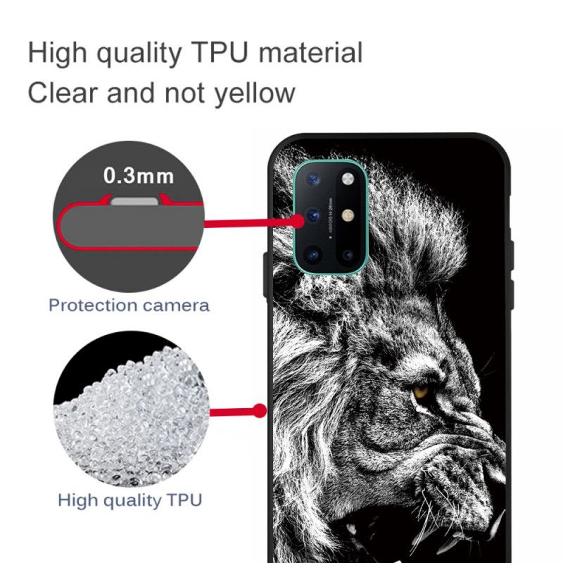 Skal OnePlus 8T Mobilskal Hård Lejon