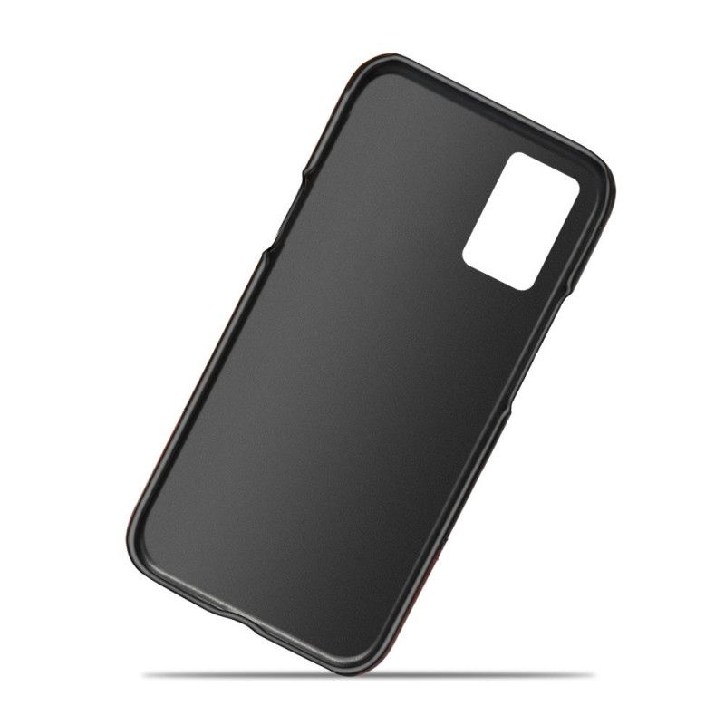 Skal OnePlus 8T Svart Ksq Tvåfärgad Lädereffekt