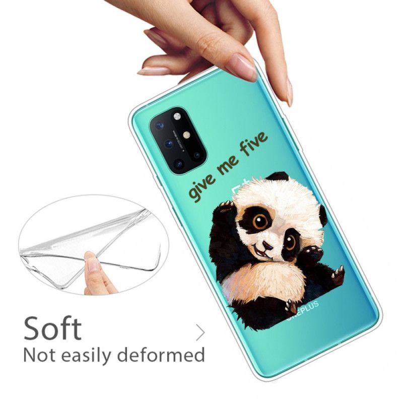 Skal OnePlus 8T Transparent Panda Ge Mig Fem