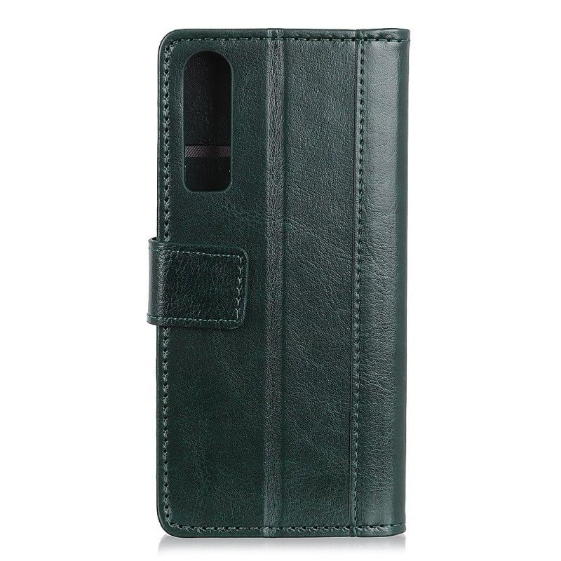 Läderfodral Huawei P30 Mobilskal Antik Lädereffekt