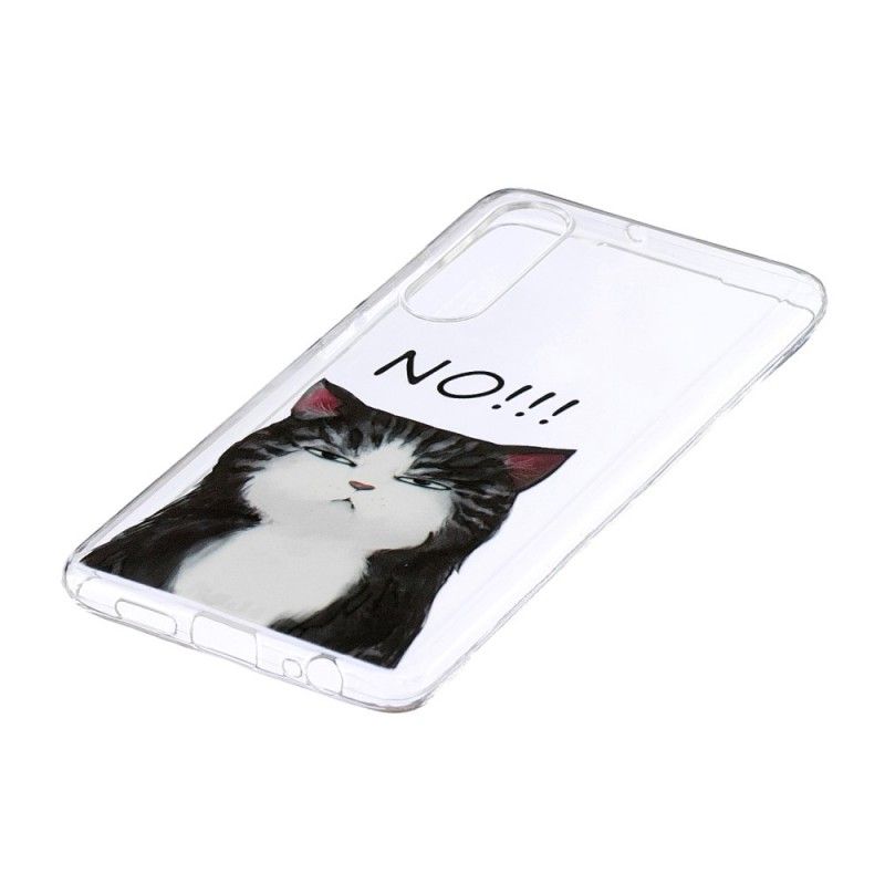 Skal för Huawei P30 Katten Som Säger Nej