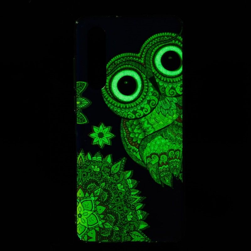 Skal Huawei P30 Fluorescerande Mandalauggla