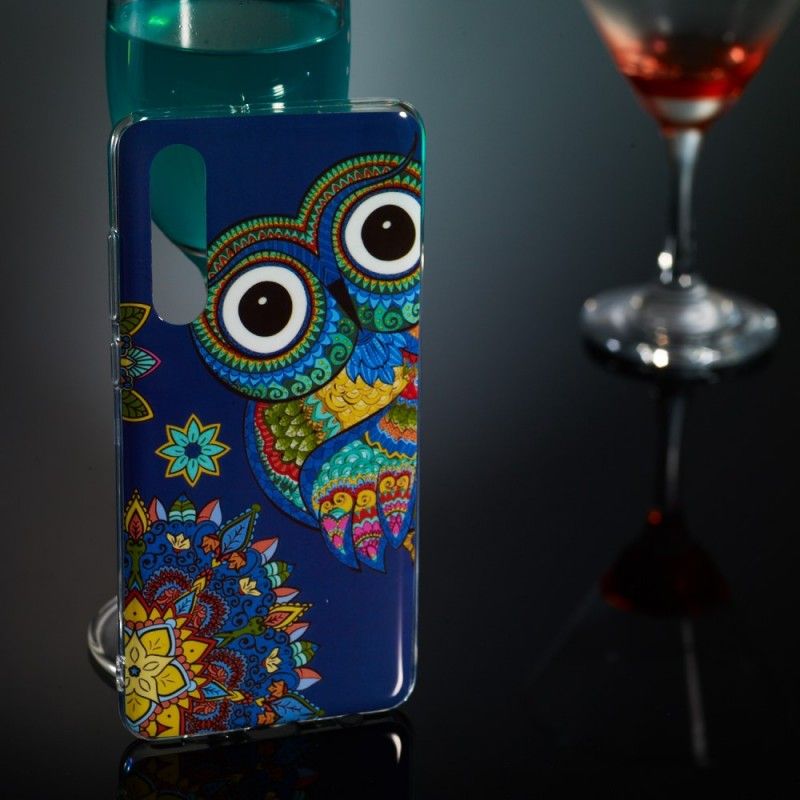 Skal Huawei P30 Fluorescerande Mandalauggla