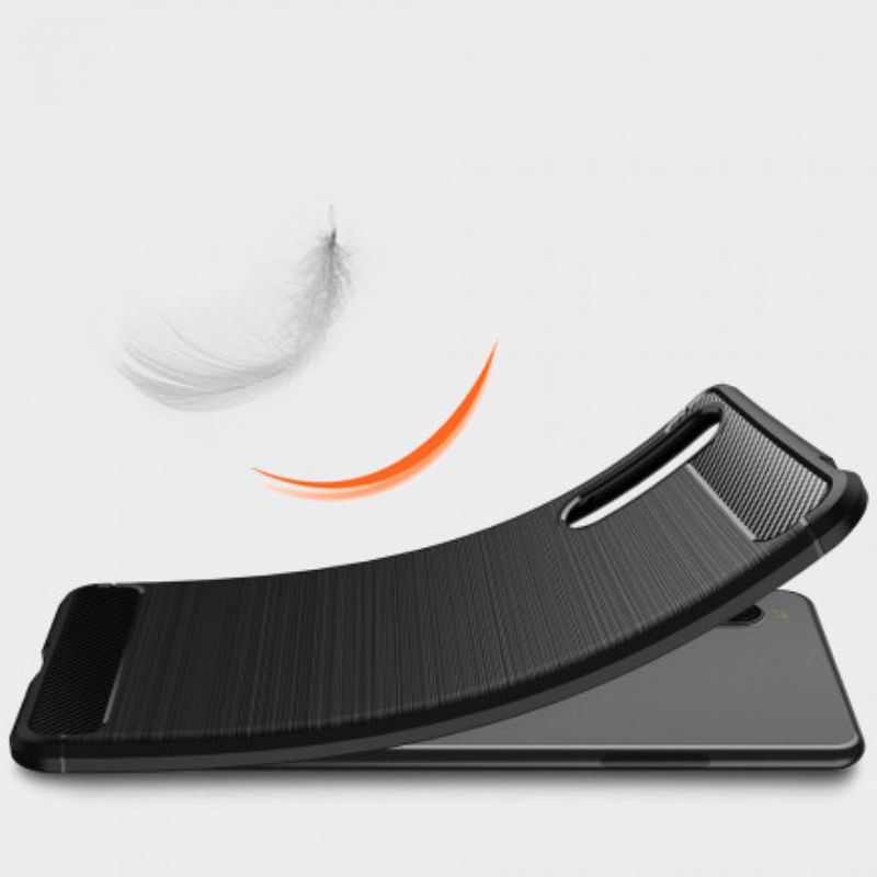 Skal Sony Xperia 10 Iii Borstad Kolfiber