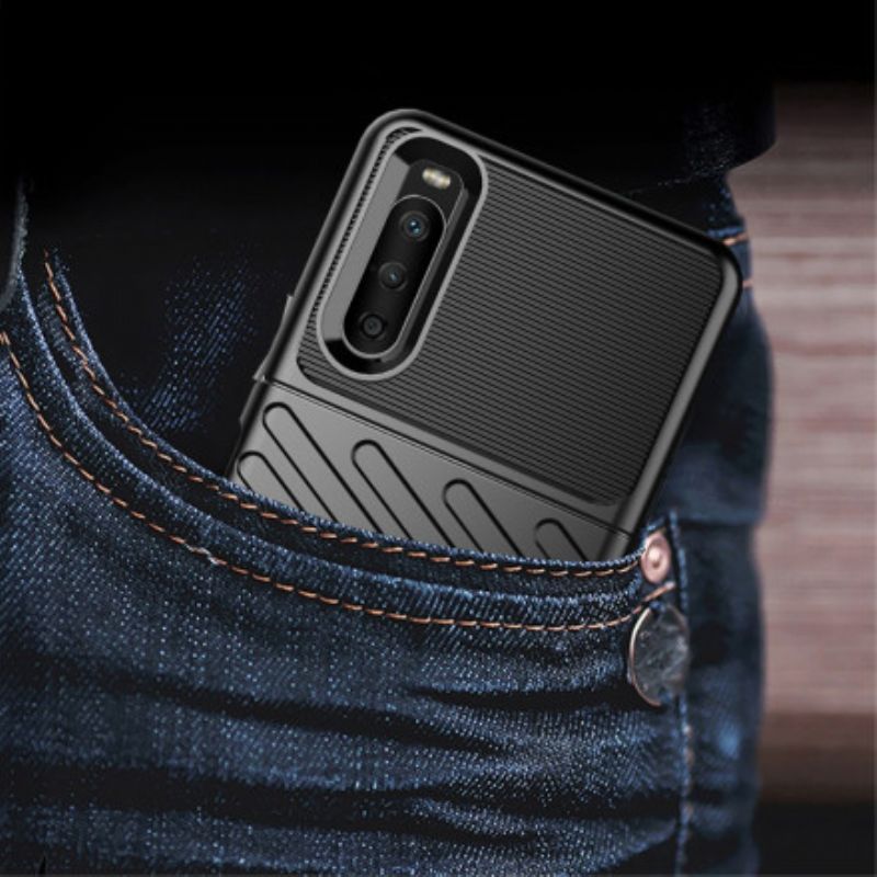 Skal Sony Xperia 10 Iii Telefonfodral Thunder Series