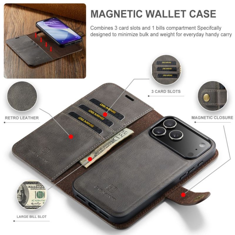 Fodral iPhone 17 Pro Max Avtagbar Dg.ming