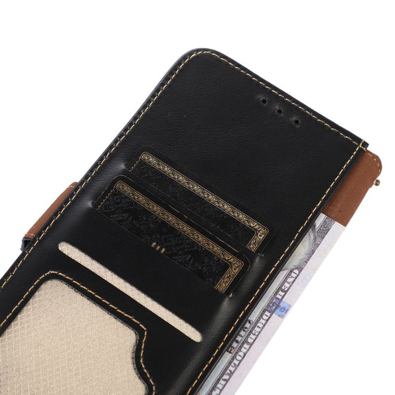 Fodral iPhone 17 Pro Max Premium Rfid-plånbok I Läder