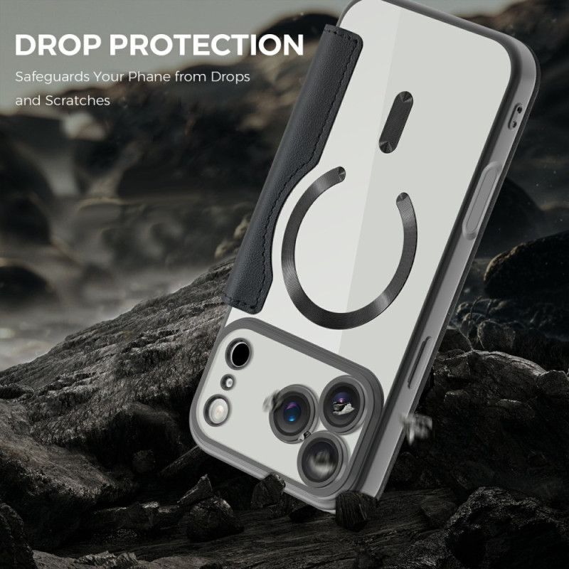 Folio-fodral För iPhone 17 Pro Max Magsafe-kompatibel Med Rfid-blockering