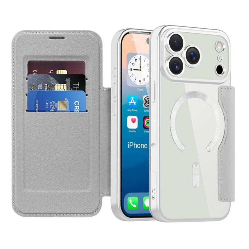 Folio-fodral iPhone 17 Pro Max Magsafe-kompatibel Vadderad