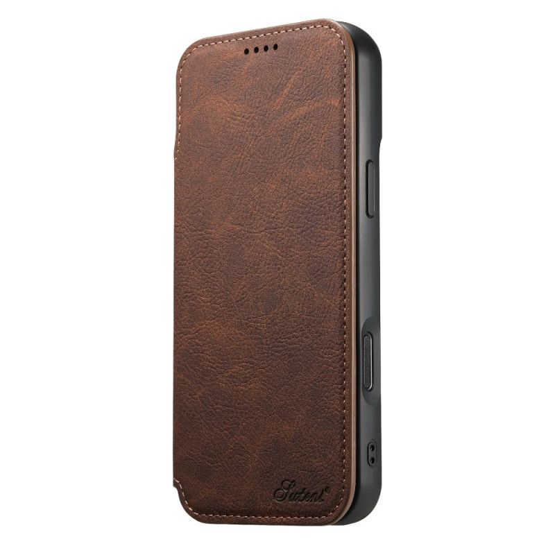 Folio-fodral iPhone 17 Pro Max Telefonfodral Magsafe-kompatibel Suteni