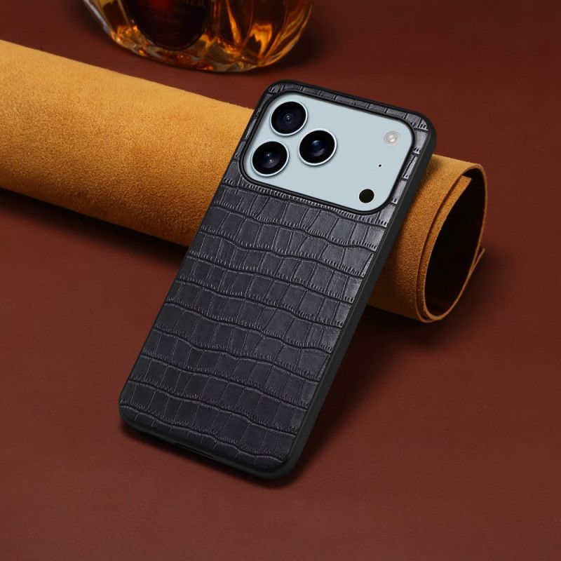 Skal För iPhone 17 Pro Max Krokodilstil