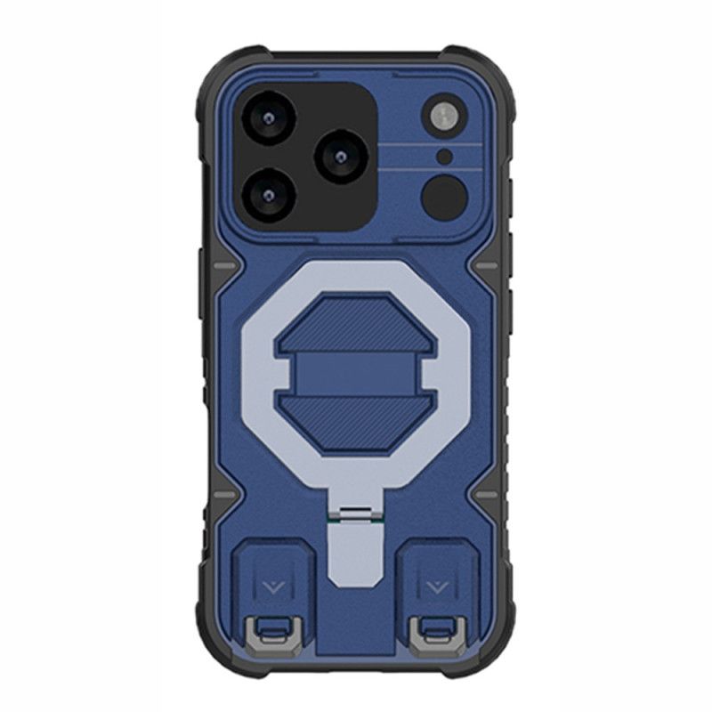 Skal För iPhone 17 Pro Max Magsafe-kompatibel Med Fäste Och Handledsrem