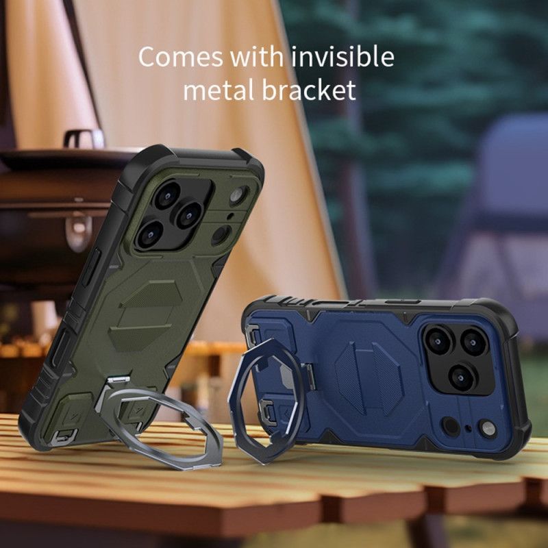Skal För iPhone 17 Pro Max Magsafe-kompatibel Med Fäste Och Handledsrem