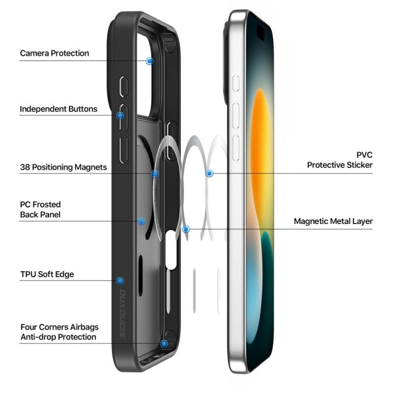 Skal För iPhone 17 Pro Max Magsafe Yind-serien Dux Ducis