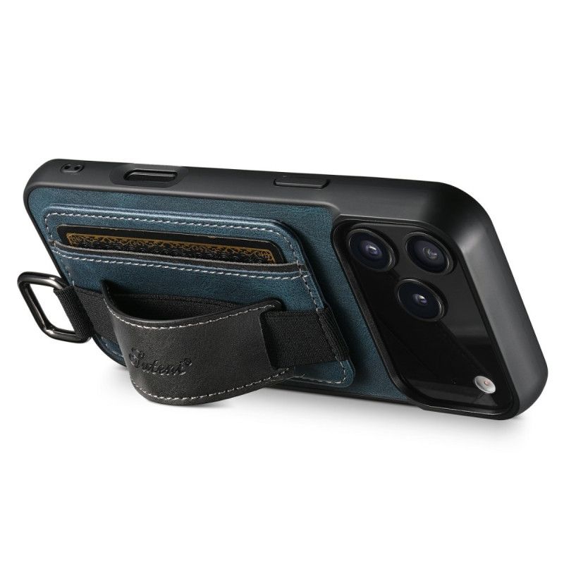 Skal För iPhone 17 Pro Max Suteni Korthållare Och Rem