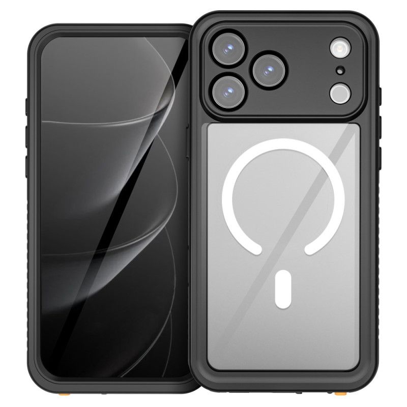 Skal För iPhone 17 Pro Max Transparent Magsafe-kompatibel Vattentät Ip68