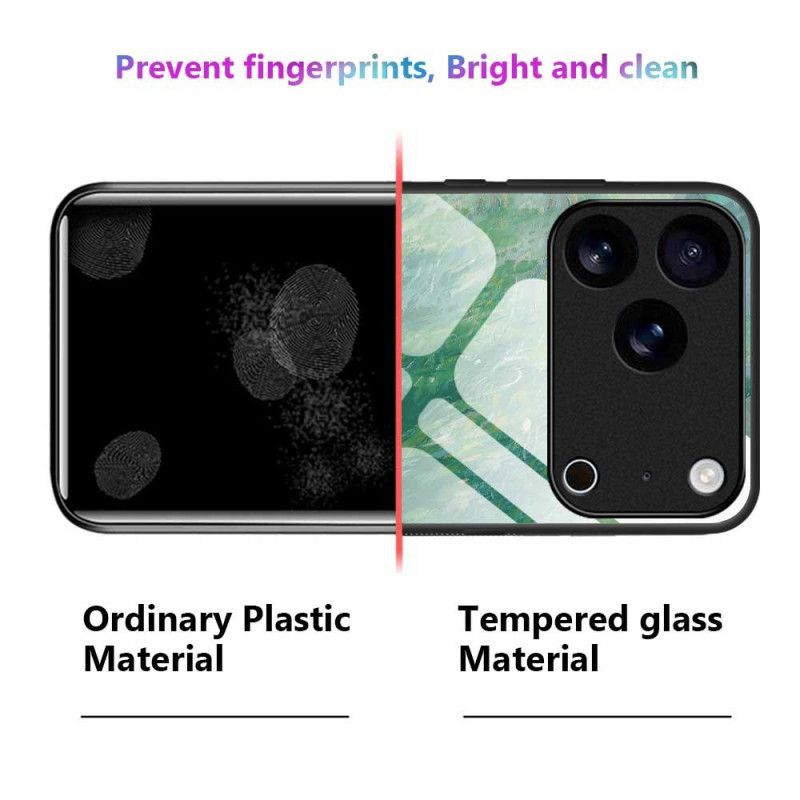 Skal iPhone 17 Pro Max Härdat Glas Med Kattmålning