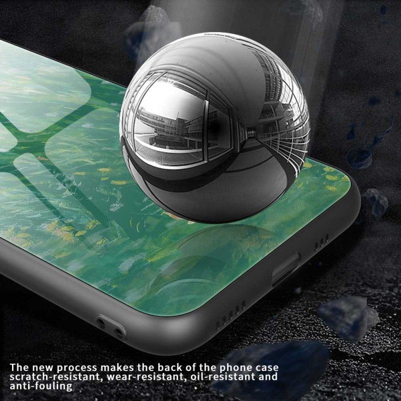 Skal iPhone 17 Pro Max Härdat Glas Med Kattmålning