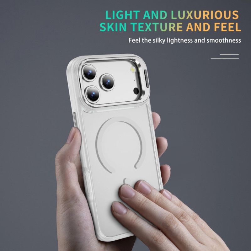 Skal iPhone 17 Pro Max Magnetisk Med Frostat Objektivfäste