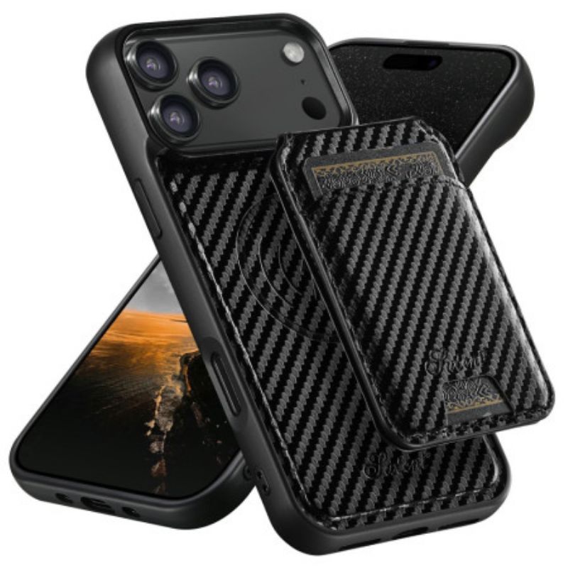 Skal iPhone 17 Pro Max Magsafe-kompatibel Avtagbar Korthållare