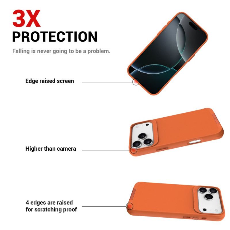 Skal iPhone 17 Pro Max Magsafe Med Integrerat Stöd