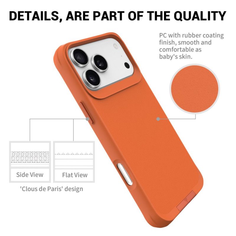 Skal iPhone 17 Pro Max Magsafe Med Integrerat Stöd
