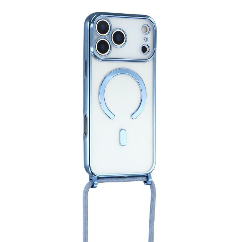 Skal iPhone 17 Pro Max Magsafe-sladd Genomskinlig